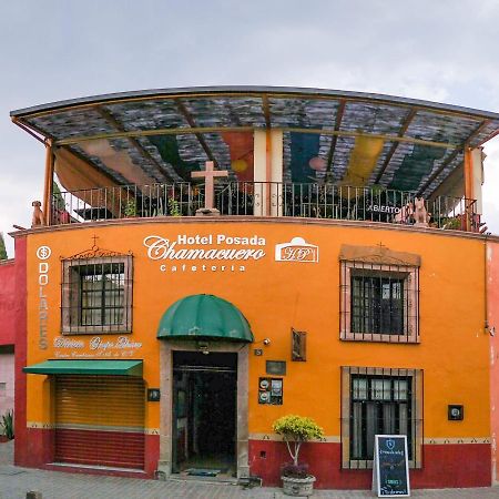 Hotel Posada Chamacuero Comonfort Buitenkant foto